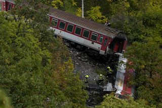 Zderzyły się dwa pociągi ekspresowe na Słowacji