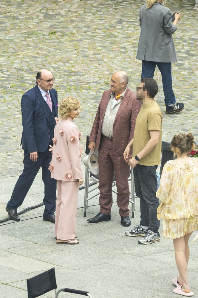 Gwiazdy na planie serialu "Klara"