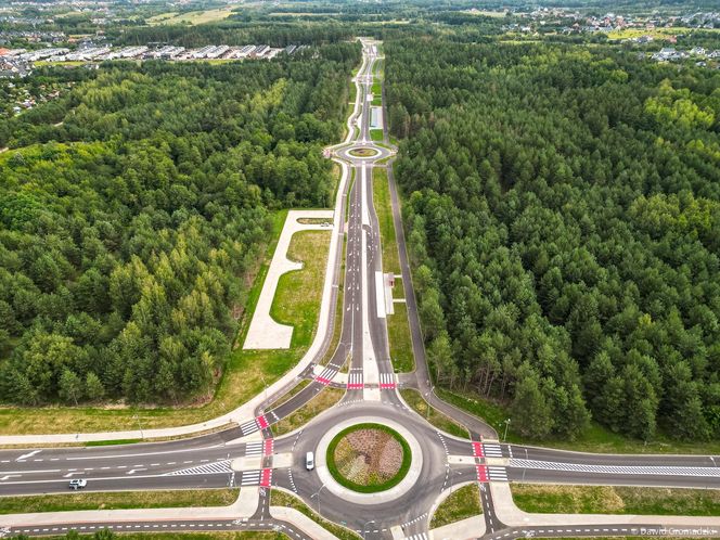 Nowa droga na osiedlu Bagnówka w Białymstoku