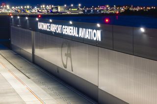 Hangar General Aviation na Katowice Airport