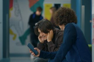 Barwy szczęścia, odcinek 3173. Romeo (Jacek Tyszkiewicz), Witek (Witold Sosulski)