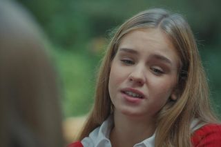 M jak miłość odc. 1842. Sara (Nadia Smyczek), Lenka (Olga Cybińska)