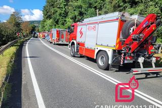 Wypadek w Będzieszynie koło Czchowa