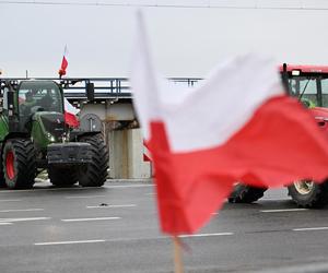 Protest rolników w Medyce