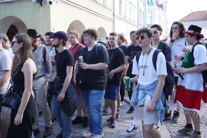 Igry 2024. Barwny korowód studentów przeszedł ulicami Gliwic