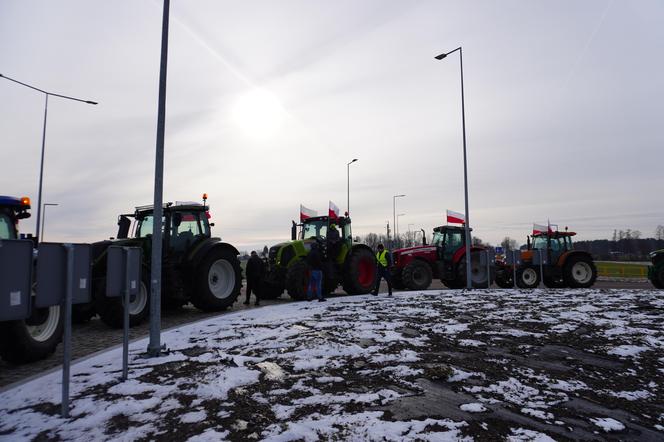 Protest rolników w Podlaskiem. Ciągniki blokują drogi w całym województwie! 