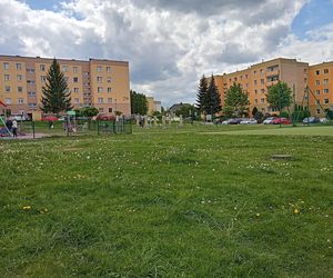 Pół boiska w Kielcach