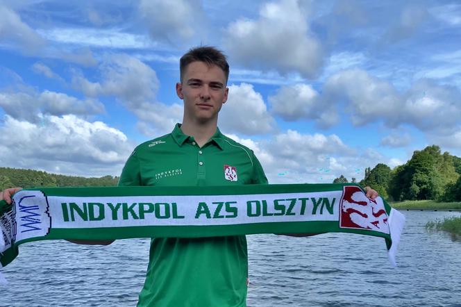 Jakub Czerwiński przez najbliższe trzy sezony będzie reprezentował Indykpol AZS Olsztyn
