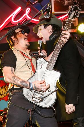 Johnny Depp i Marilyn Manson