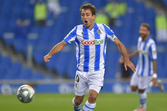 Mikel Oyarzabal w tym sezonie La Liga strzelił dla Realu Sociedad 7 goli, przy 2 asystował.