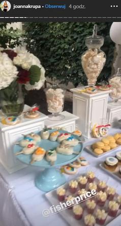 Joanna Krupa - baby shower