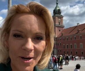 Kasia Madera na prezentacji BBC News Polska