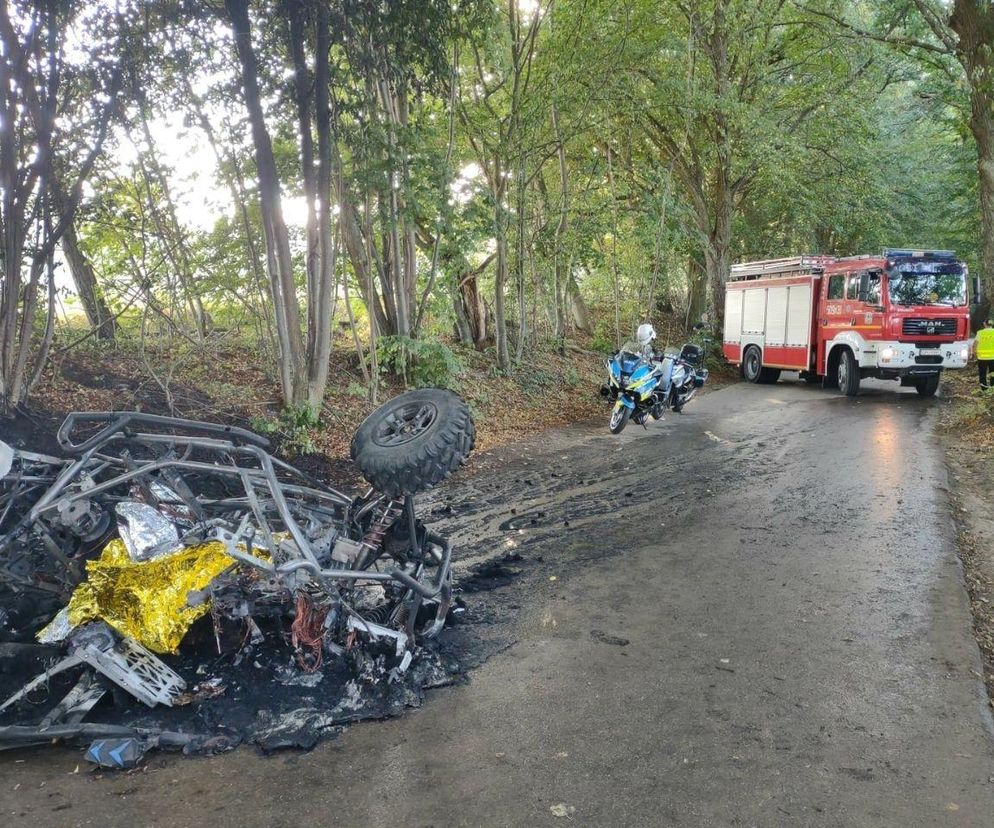 Tragiczny wypadek na Pomorzu. Nie żyją dwie osoby