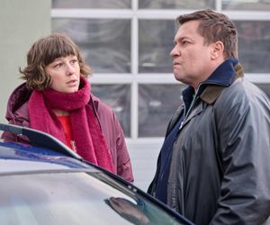 Na Wspólnej odc. 3998. Brygida (Maja Wolska), Michał (Robert Kudelski)