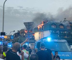 Pożar w Ząbkach (3.07.2025)