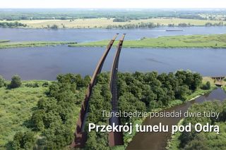 To będzie najdłuższy tunel w Polsce! Aż 5 km drogi pod rzeką, Nowa obwodnica Szczecina robi ogromne wrażenie