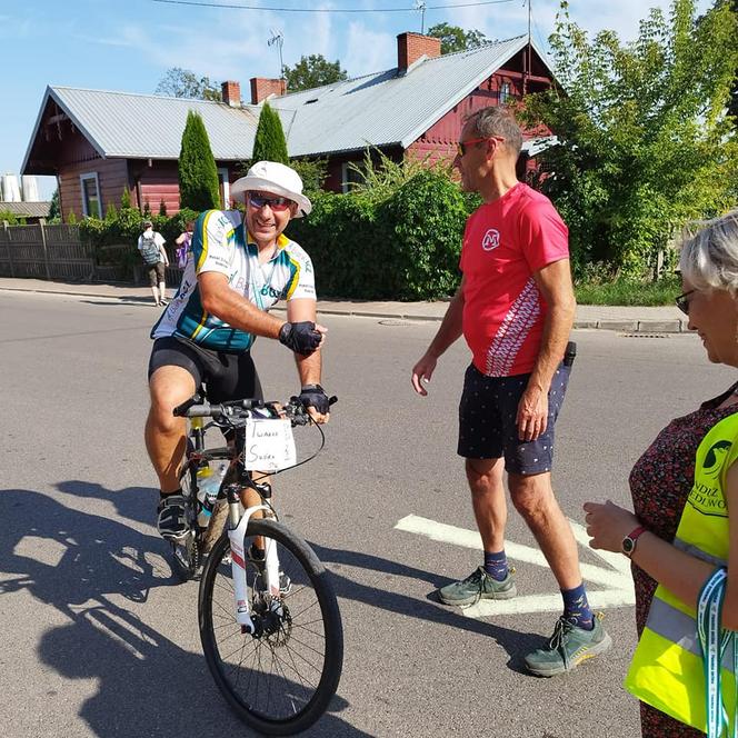 I Rajd Twarda Skóra wokół powiatu siedleckiego - zdjęcia z biegu kolarskiego