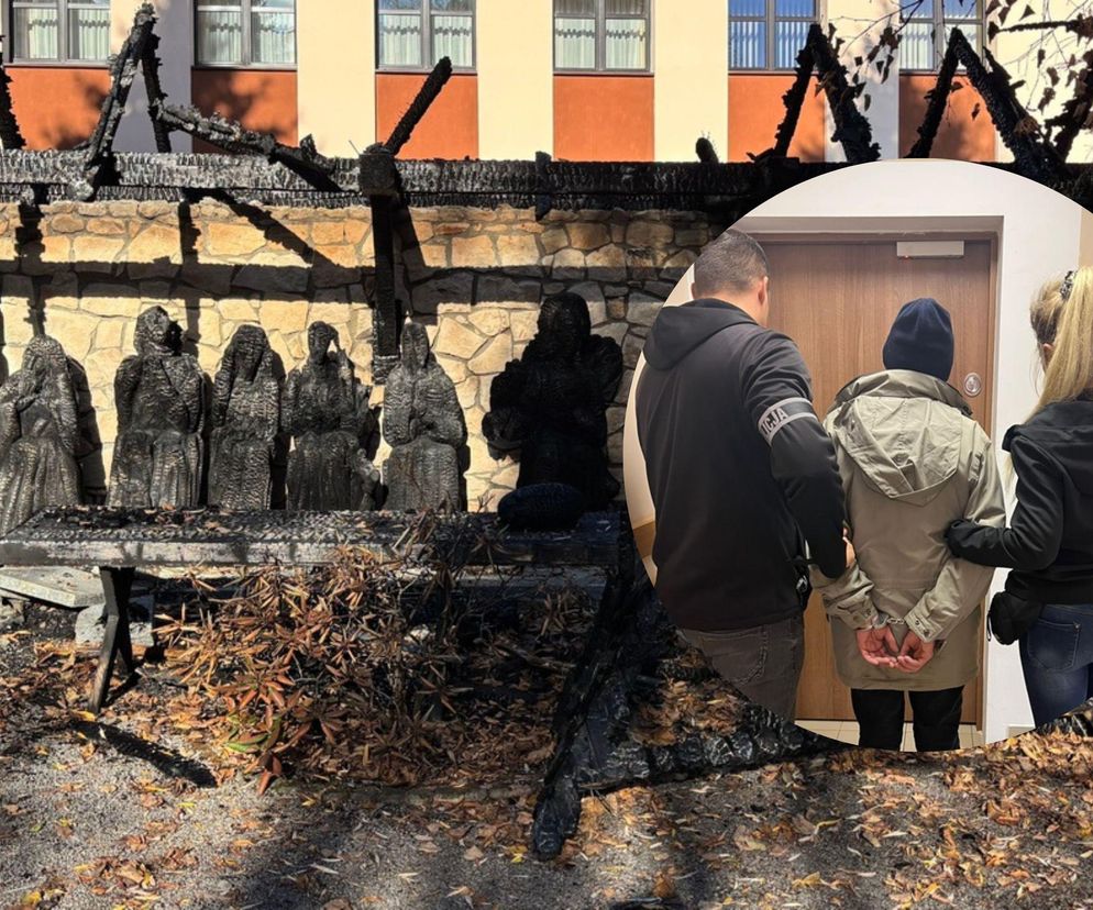 Spalili kapliczkę przy lubelskim sanktuarium