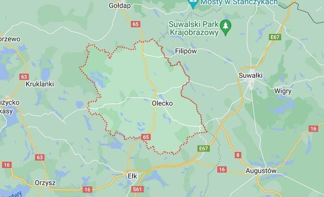 Olecki – 558 przestępstw