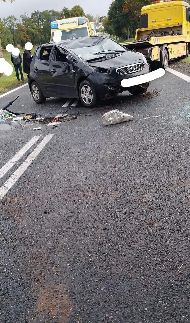 Wypadek w Mysłowice. Dwie osoby zostały ranne