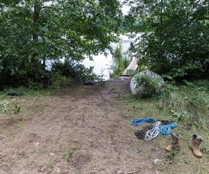 Jezioro, w którym utonął nastolatek
