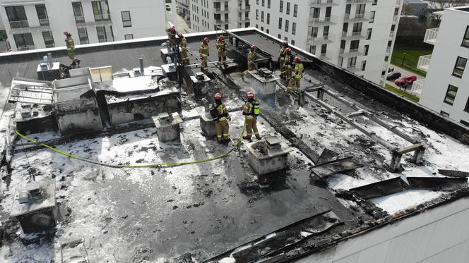 Ogromne zniszczenia po pożarze bloku w Lublinie. Koniecznie zobaczcie te zdjęcia!