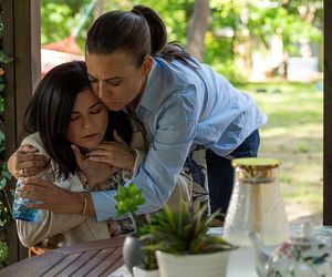 M jak miłość, odcinek 1885. Kinga (Katarzyna Cichopek), Magda (Anna Mucha)