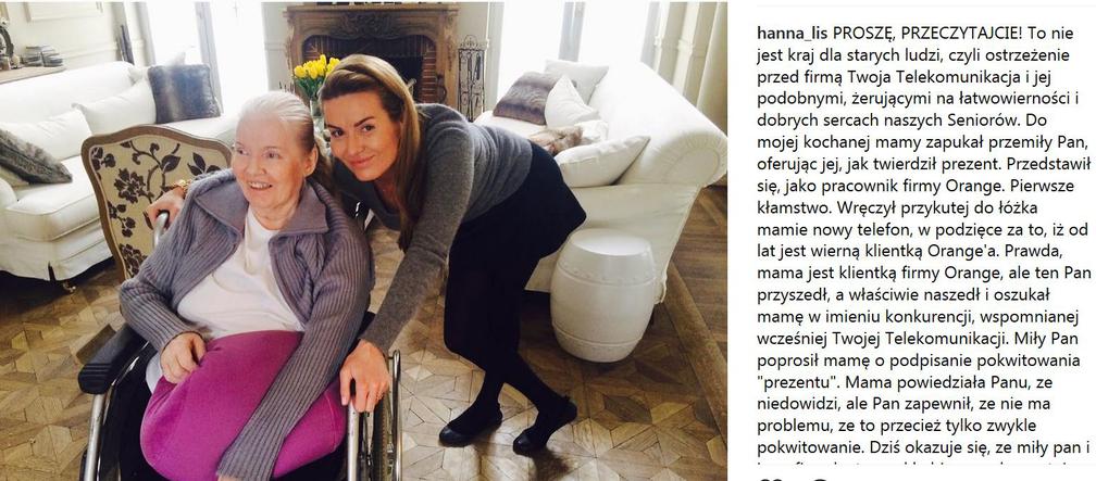 HANNA LIS Z MAMĄ