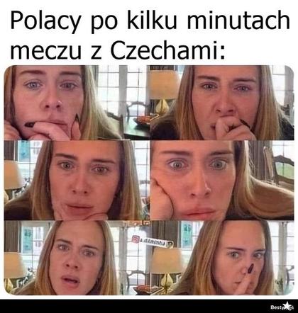 MEMY Mecz Polska - Czechy 2023 