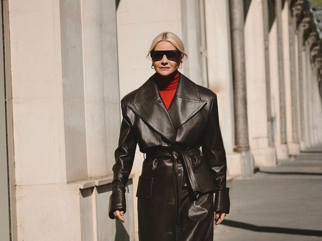 Małgorzata Kożuchowska jak z Matrixa. Mówi, co skrywa pod płaszczem