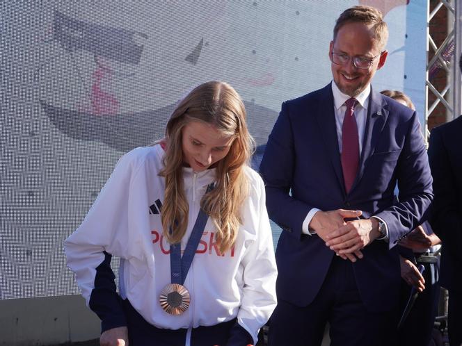 Tak mieszkańcy Tarnowa powitali Aleksandrę Kałucką, brązową medalistkę Igrzysk Olimpijskich w Paryżu!