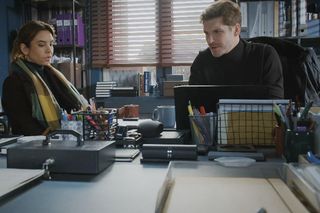 M jak miłość, odcinek 1859: Aneta (Ilona Janyst), Marcin (Mikołaj Roznerski)