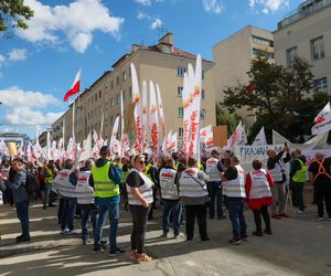 Związkowcy z BEKO protestowali przed ambasadą Turcji 