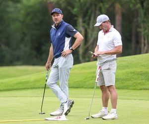 Jerzy Dudek na polu golfowym