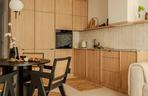 Mieszkanie architektki wnętrz w stylu hygge i japandi