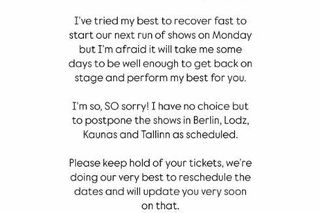 Wielki zawód! Kylie Minogue złamała serca polskim fanom. Odwołuje koncert