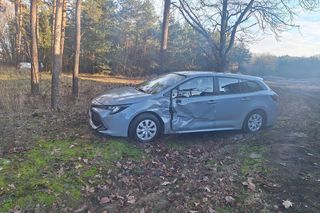 Wypadek na DK 10 w podbydgoskim Przyłubiu! Jedna osoba poszkodowana