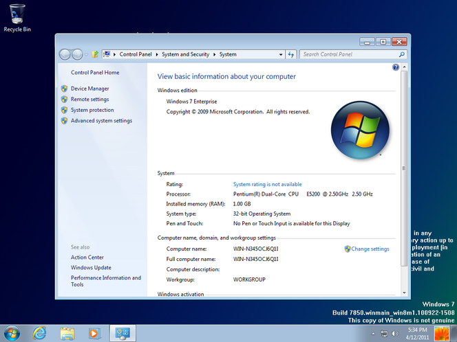 Windows 8 beta - wyciek na forum Betanews