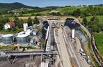 Tunel kolejowy pod Pisarzową, Limanowa