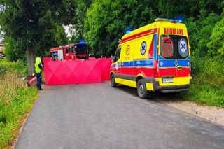 Śmiertelny wypadek w Storkowie. Opel rozbił się na drzewie. Dwie osoby nie żyją!