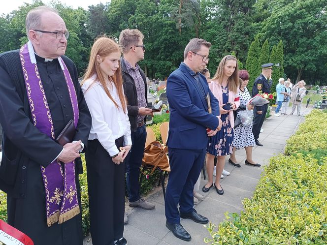 Odsłonięcie tablicy pamięci Ireny Szydłowskiej