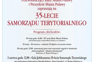 Puławy będą świętować 35-lecie Samorządu Terytorialnego [AUDIO]
