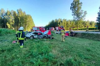 Słomianka. Tragiczny wypadek. Zginęli dziadkowie oraz dwie ich wnuczki - 12 sierpnia 2023 rok