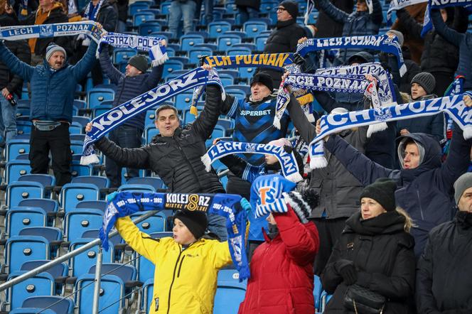 Lech Poznań - Widzew Łódź. Kibice Kolejorza wierzyli w wygraną, ale się zawiedli. Widzew wypunktował Lecha