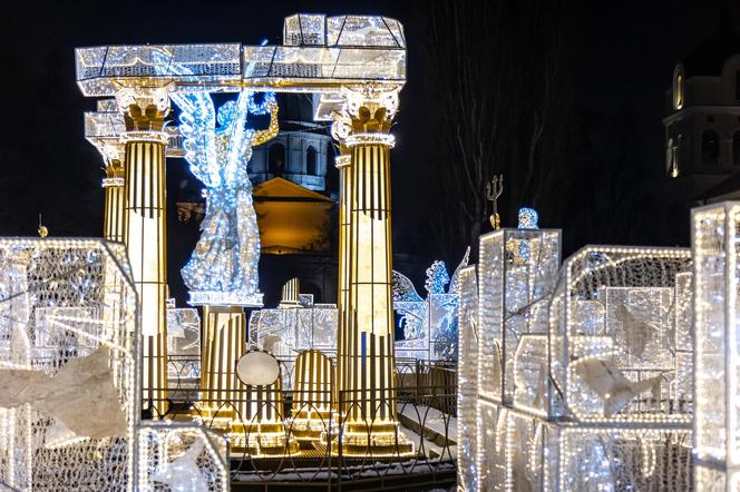 Królewski Ogród Światła - zobacz zdjęcia klimatycznych iluminacji w Warszawie