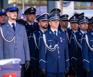 Ślubowanie nowych policjantów Śląskiej Policji