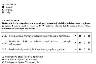 EGZAMIN GIMNAZJALNY 2013 HISTORIA, WOS - ARKUSZE, ODPOWIEDZI