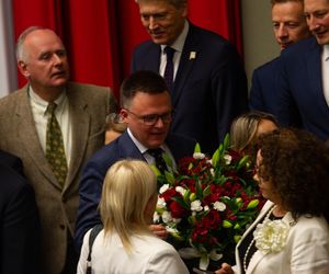 Szymon Hołownia na ostatnim posiedzeniu jako marszałek