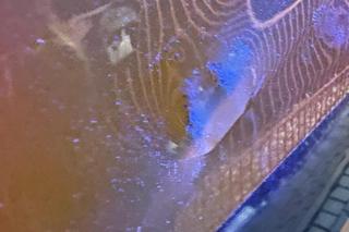 Ambulans obrzucony kamieniami pod Bydgoszczą