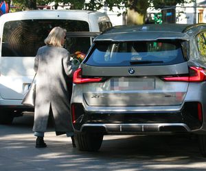 Małgorzata Tusk w wypożyczonym BMW.